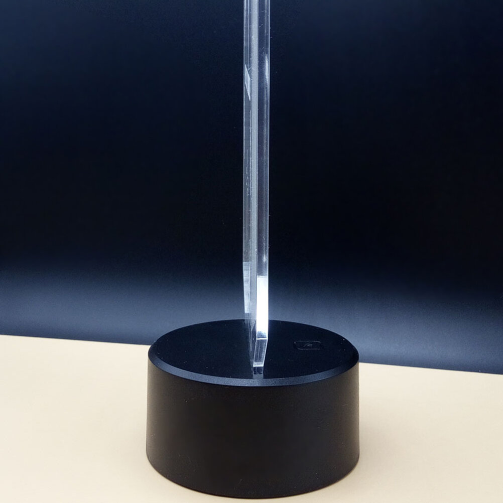 Лампа Ночник В Forme Креста С Подсветкой Управление Прикосновением 10X10Cm