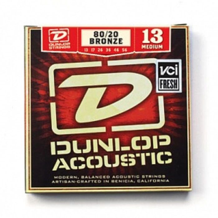 Dunlop DAB1356 Комплект струн для 6-струнной акустической гитары 13-56