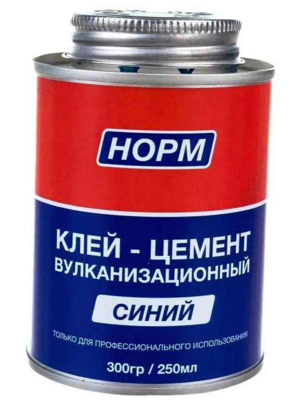 Клей-цемент норм 14-551 250мл Синий с кисточкой норм Синий с кисточкой 250мл