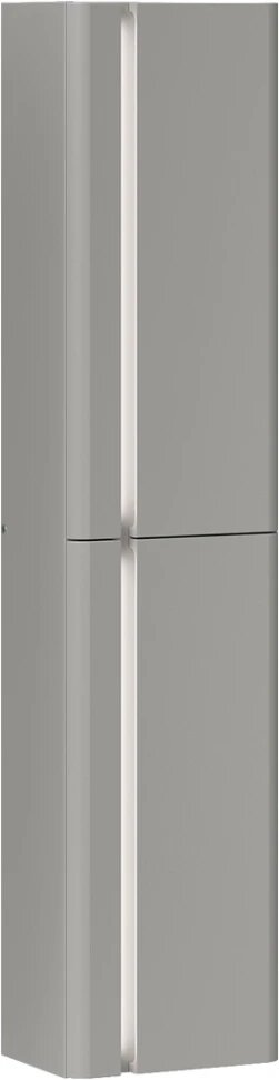 Пенал Equil Elegante ppELGNT36. R-25.27 подвесной L/R, с LED-подсветкой, сенсорным выключателем, амарок/белый матовый