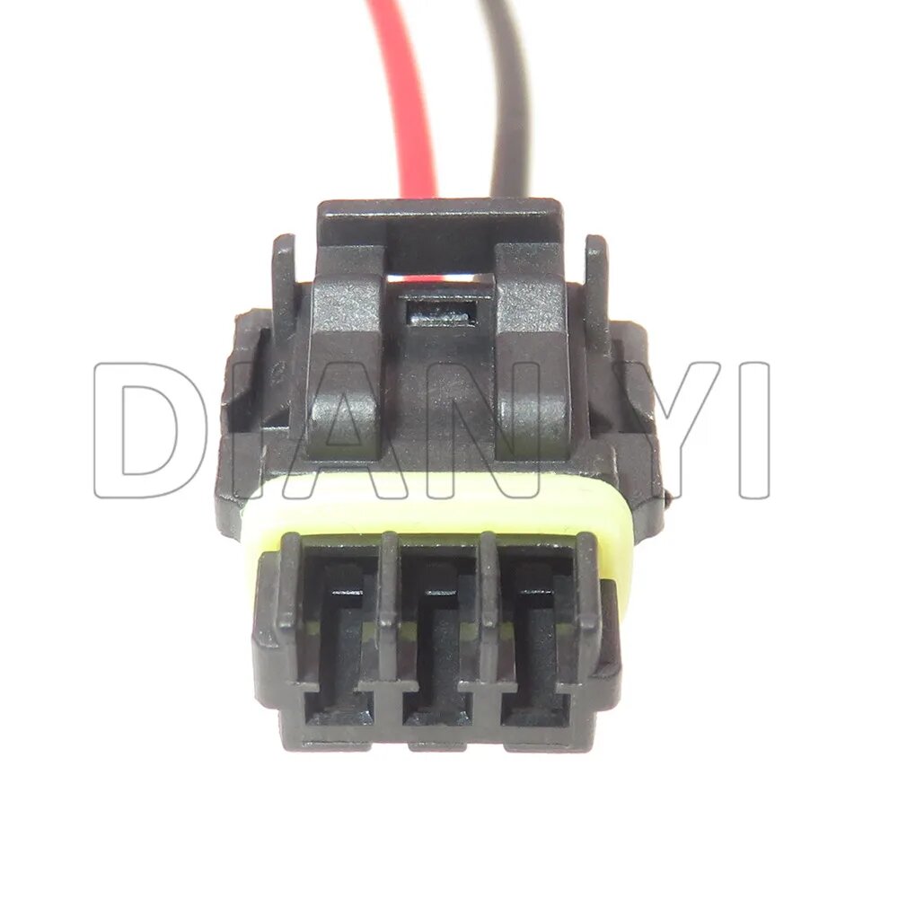 Разъем автомобильный 3-контактный, цвет: 1 Set With Cables