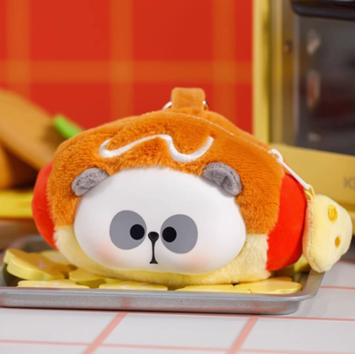 Серия игрушек MR.PA Paw Paw What to Eat: кукла-медвежонок 'Вани-Вани Сосиска' в слепой коробке