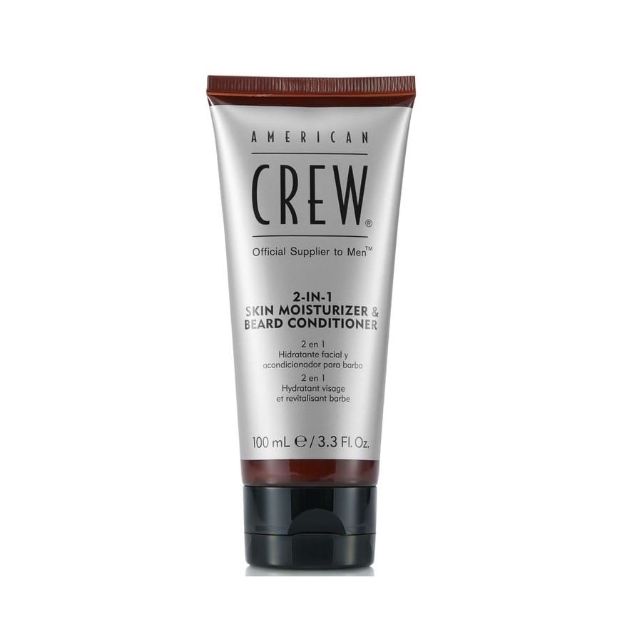 Средство после бритья American Crew 2 в 1 увлажняющий крем для лица и бороды, 100 мл