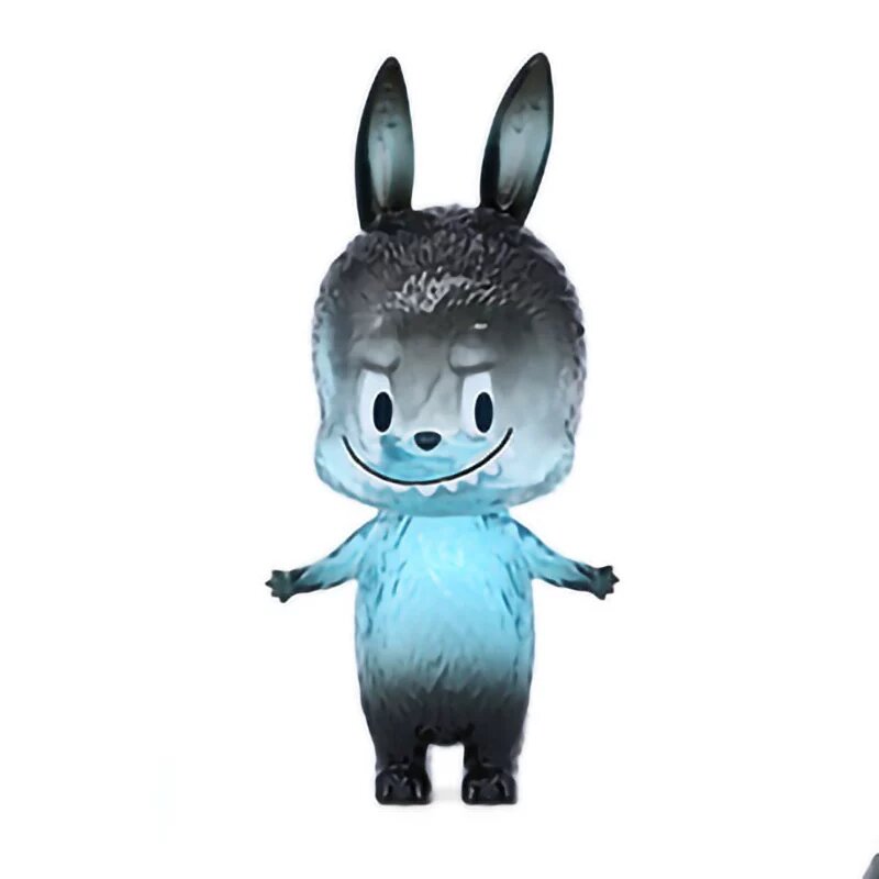 POP MART Mini ZIMOMO Series 2 Blind Box - Сине-черная прозрачная фигурка