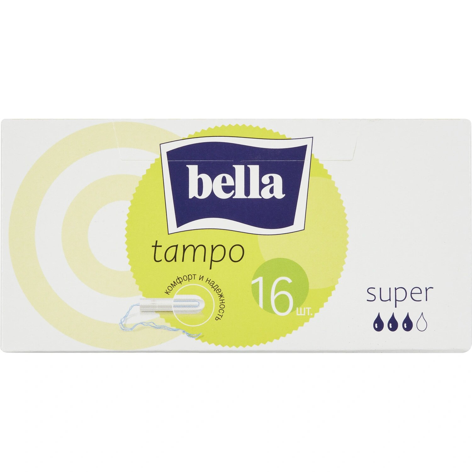 Bella Тампоны гигиенические Bella premium comfort (16 штук в упаковке)