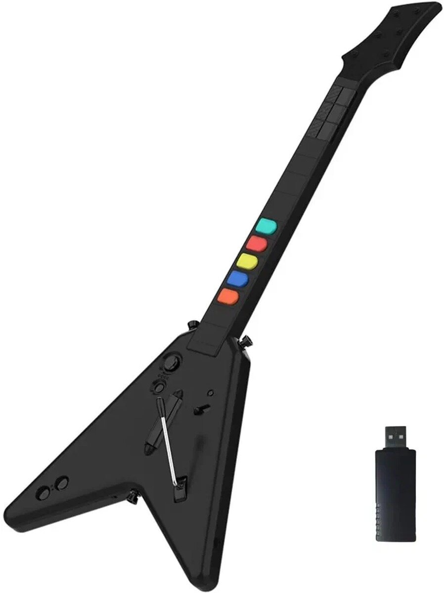 Беспроводной игровой гитарный контроллер для PS4, PS3 и ПК, фестиваль Fortnite, игры Guitar Hero для PS4