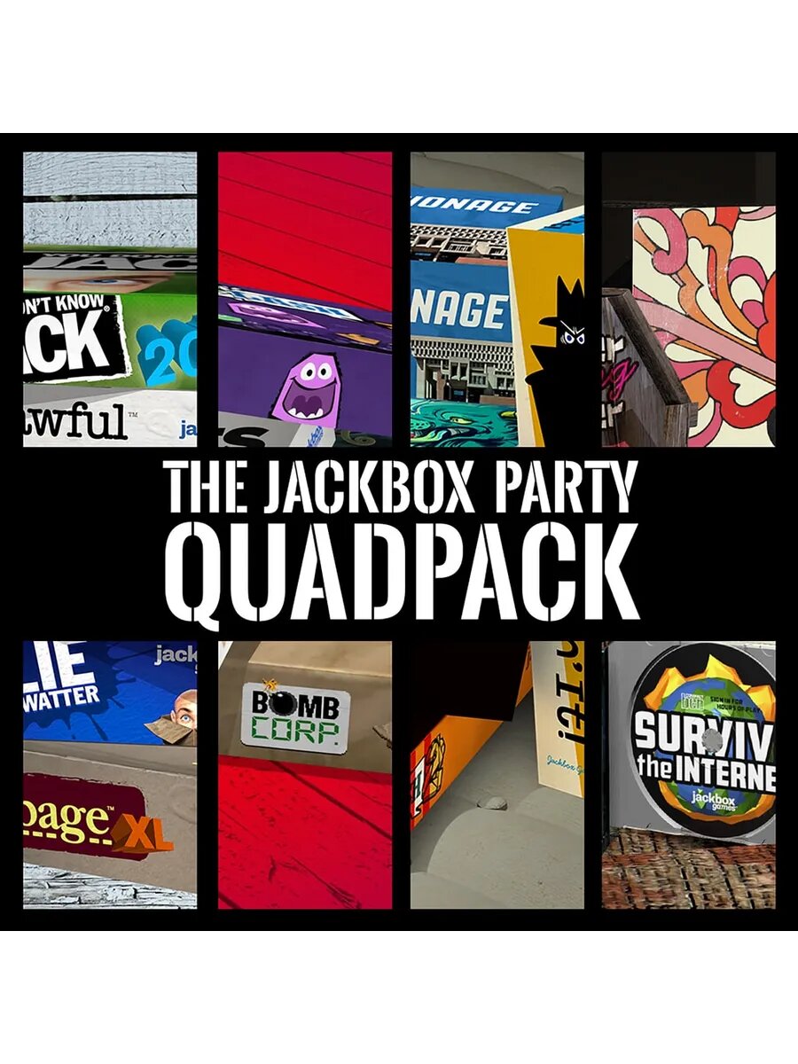 The Jackbox Party Quadpack PS4 & PS5