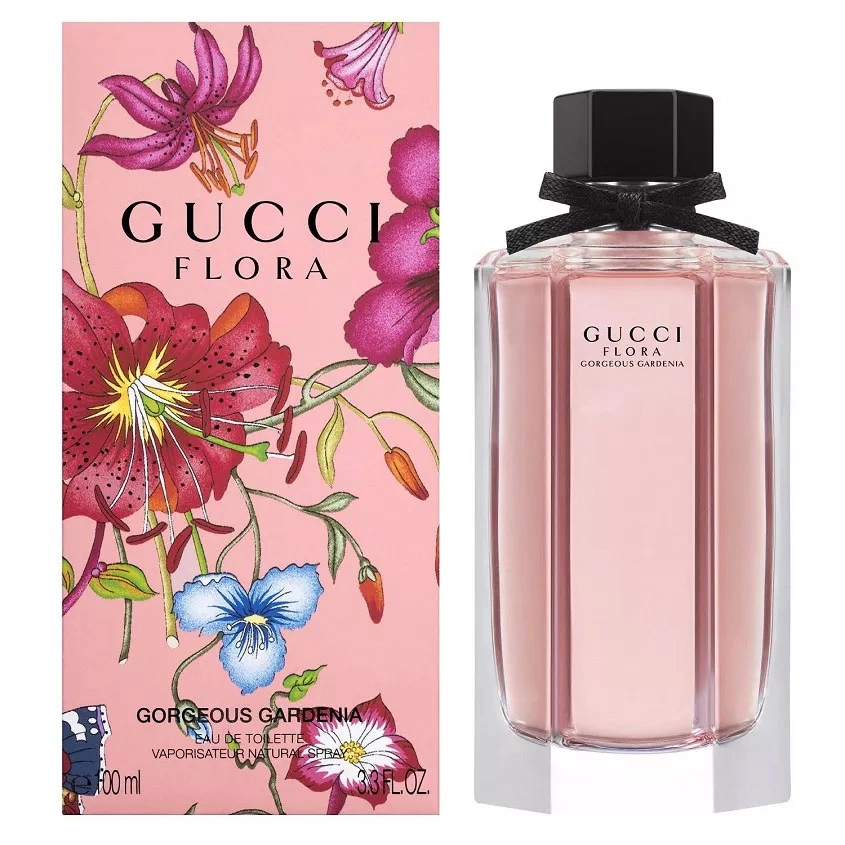 Туалетная вода Гуччи Горгеус Гардения 100 мл для женщин / Gucci Flora Gorgeous