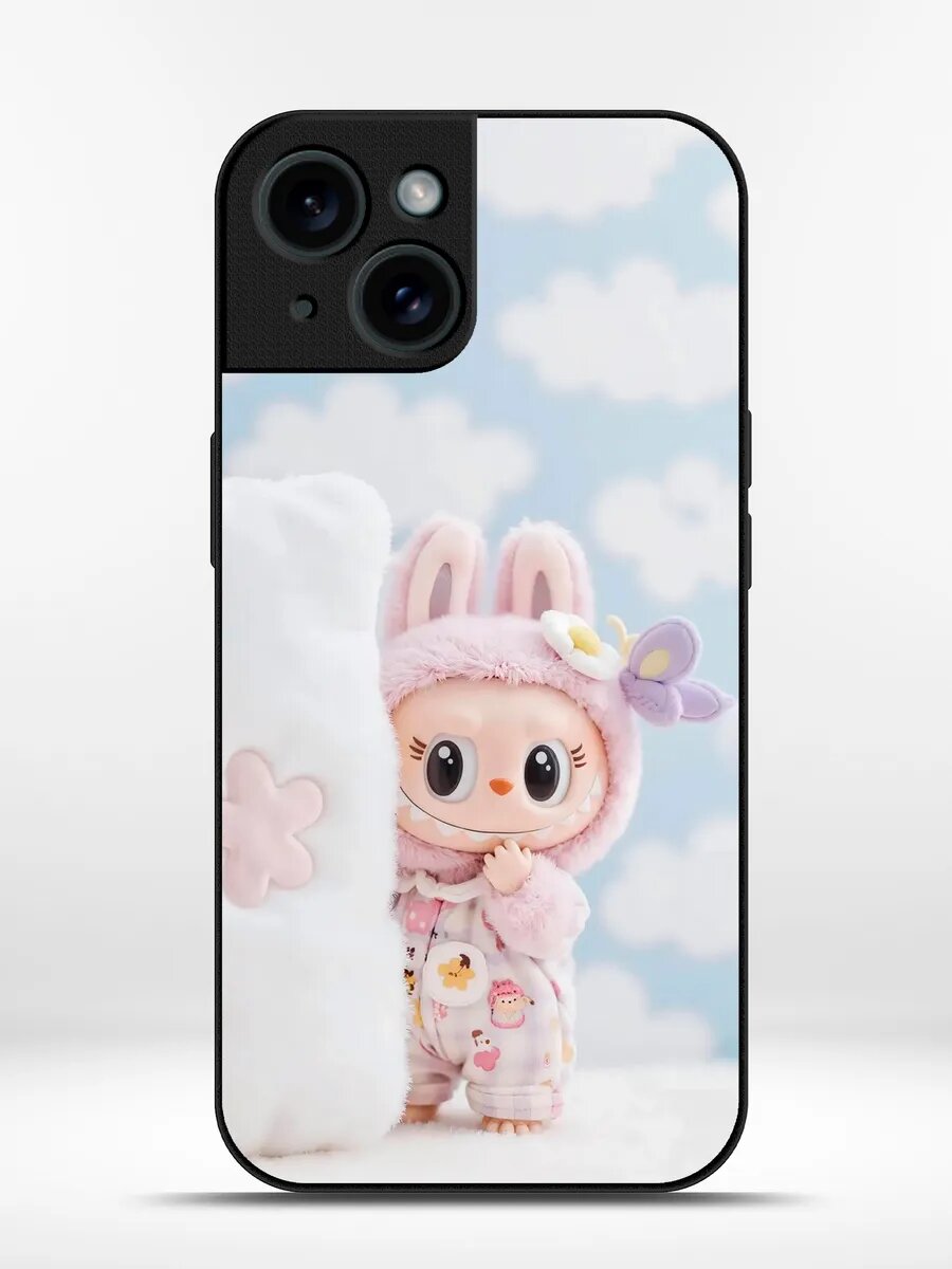 Чехол на iPhone 15 Plus labubu