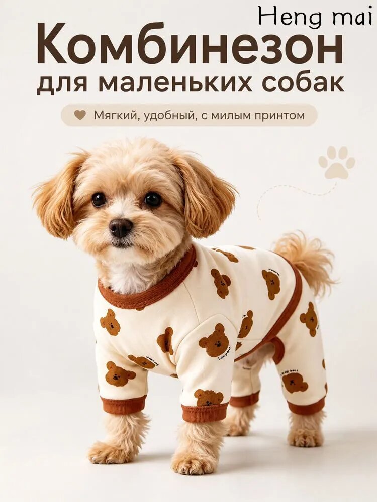 Комбинезон для маленьких собак