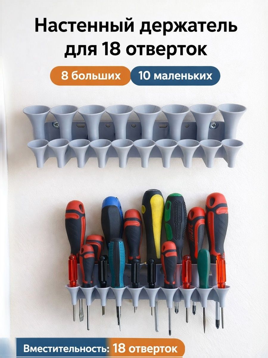 Настенный держатель для отверток
