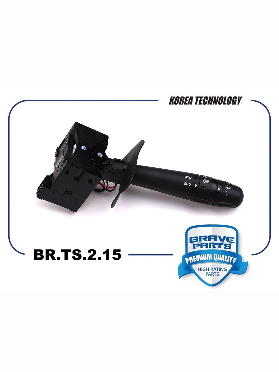 Подрулевой переключатель 6001546130 Largus, Logan, Duster с ПТФ