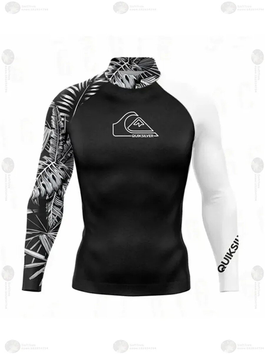 Quiksilver Гидромайка, размер: S, Цвет черный, белый, Тип Гидрокостюм