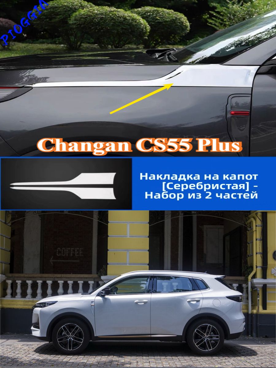 2 поколение (03.2021 - н. в.) Changan CS55 Plus Декоративная рамка на боковой стороне крыла