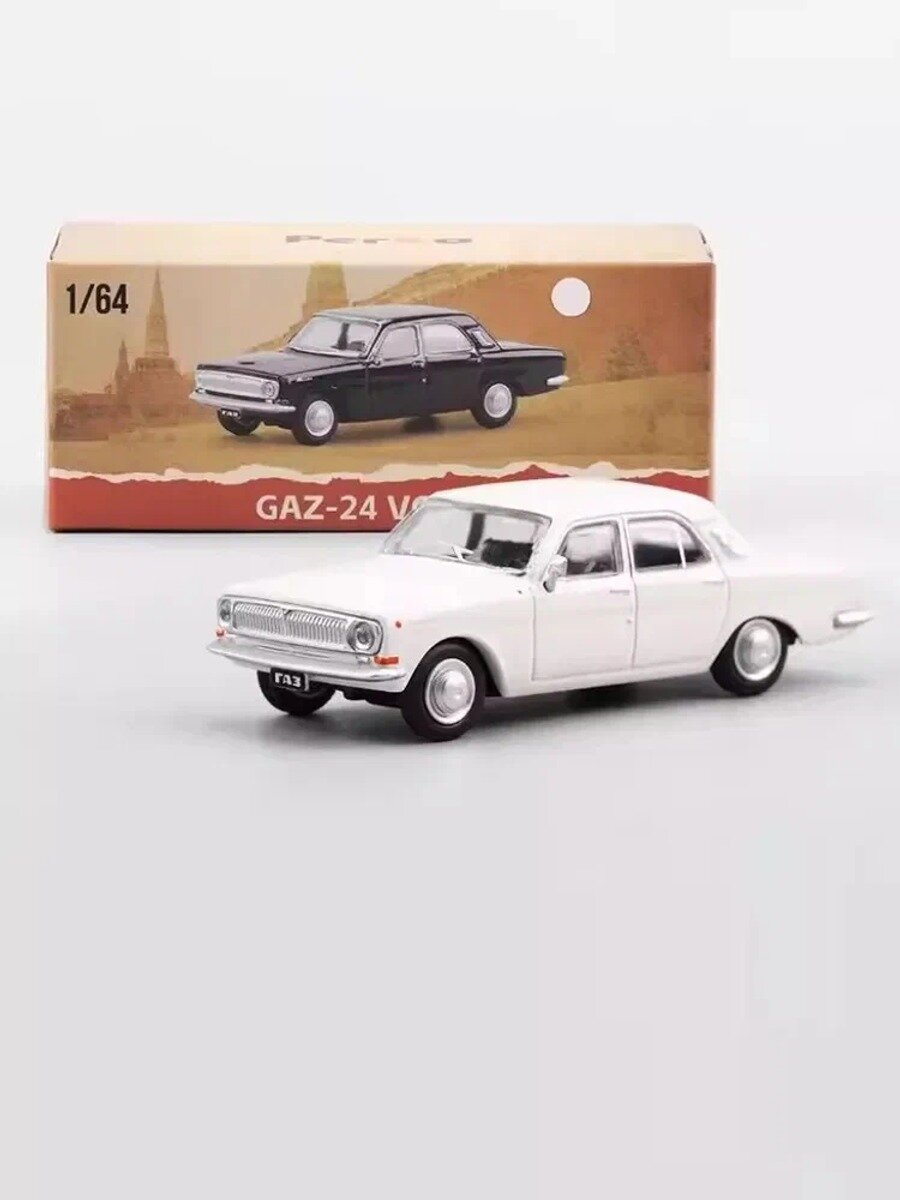Коллекционная модель легкосплавного автомобиля Perka 1/64 GAZ-24 Volga