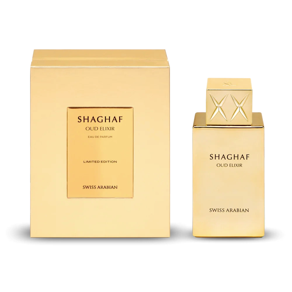 Духи для мужчин и женщин Swiss Arabian Shaghaf Oud Elixir 75 мл / Шагаф Уд Эликсир