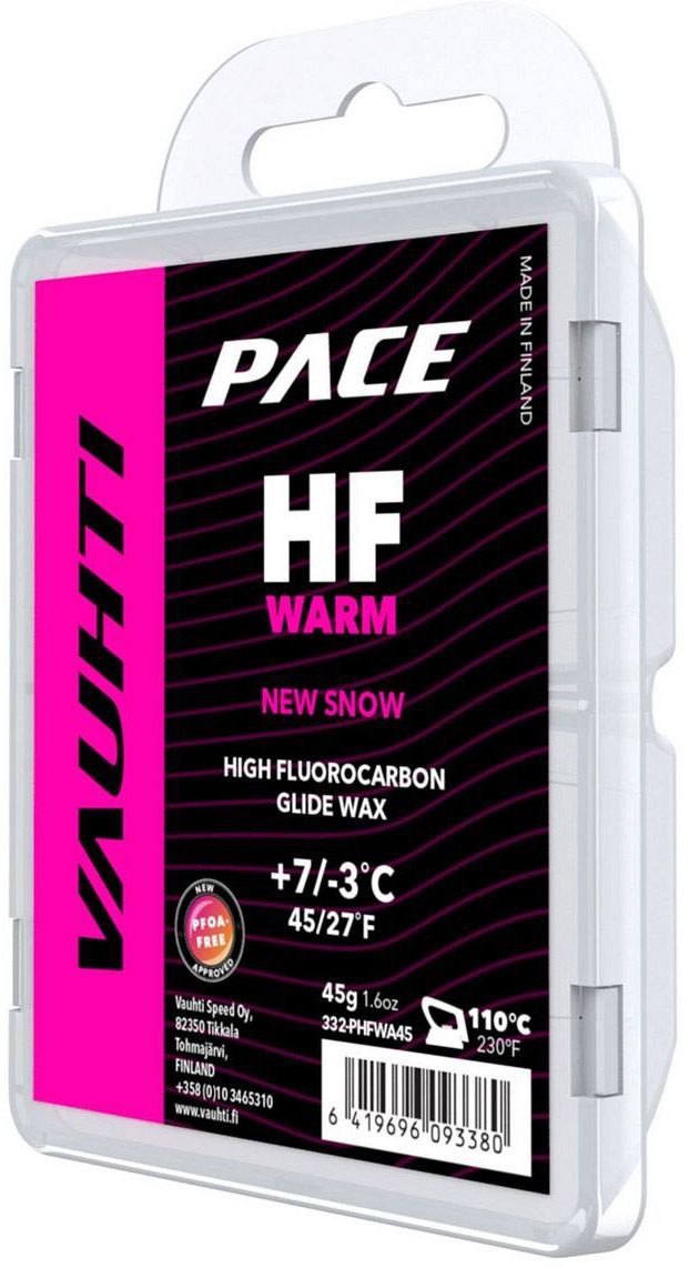 Парафин Vauhti PACE HF WARM new snow +7/-3 45гр