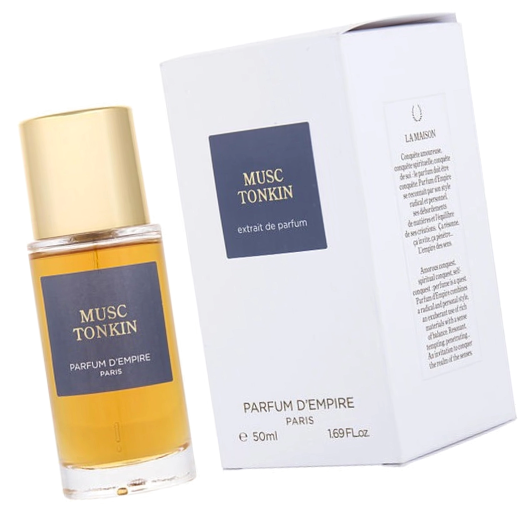 Духи Империя Маск Тонкин 50 мл унисекс / Parfum D'Empire Musk Tonkin с бобами Тонка и мускусом