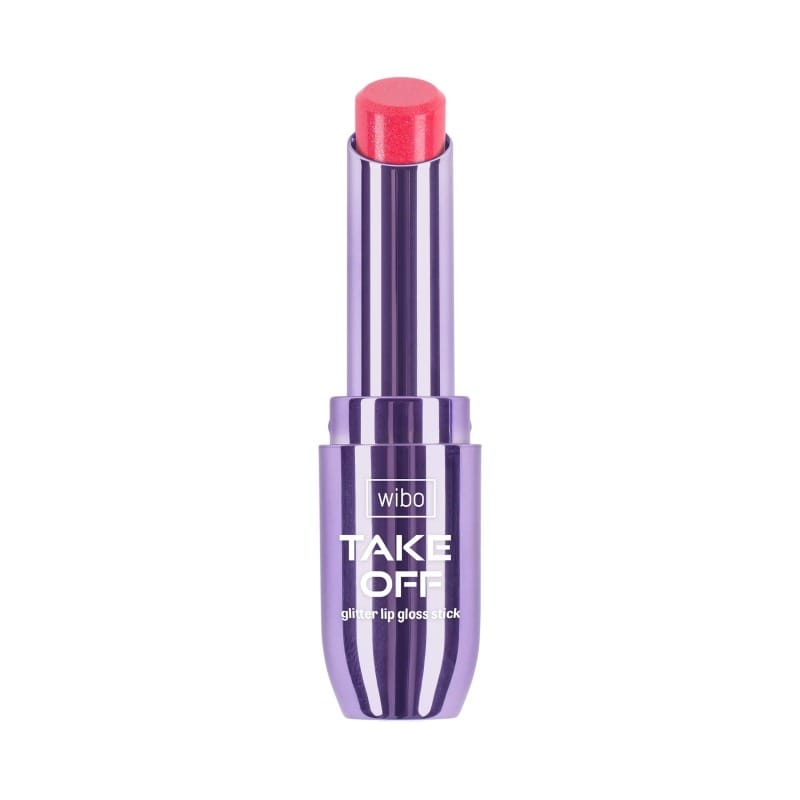 Губная помада WIBO Take Off Lipstick, глиттерная, № 01, 4 г