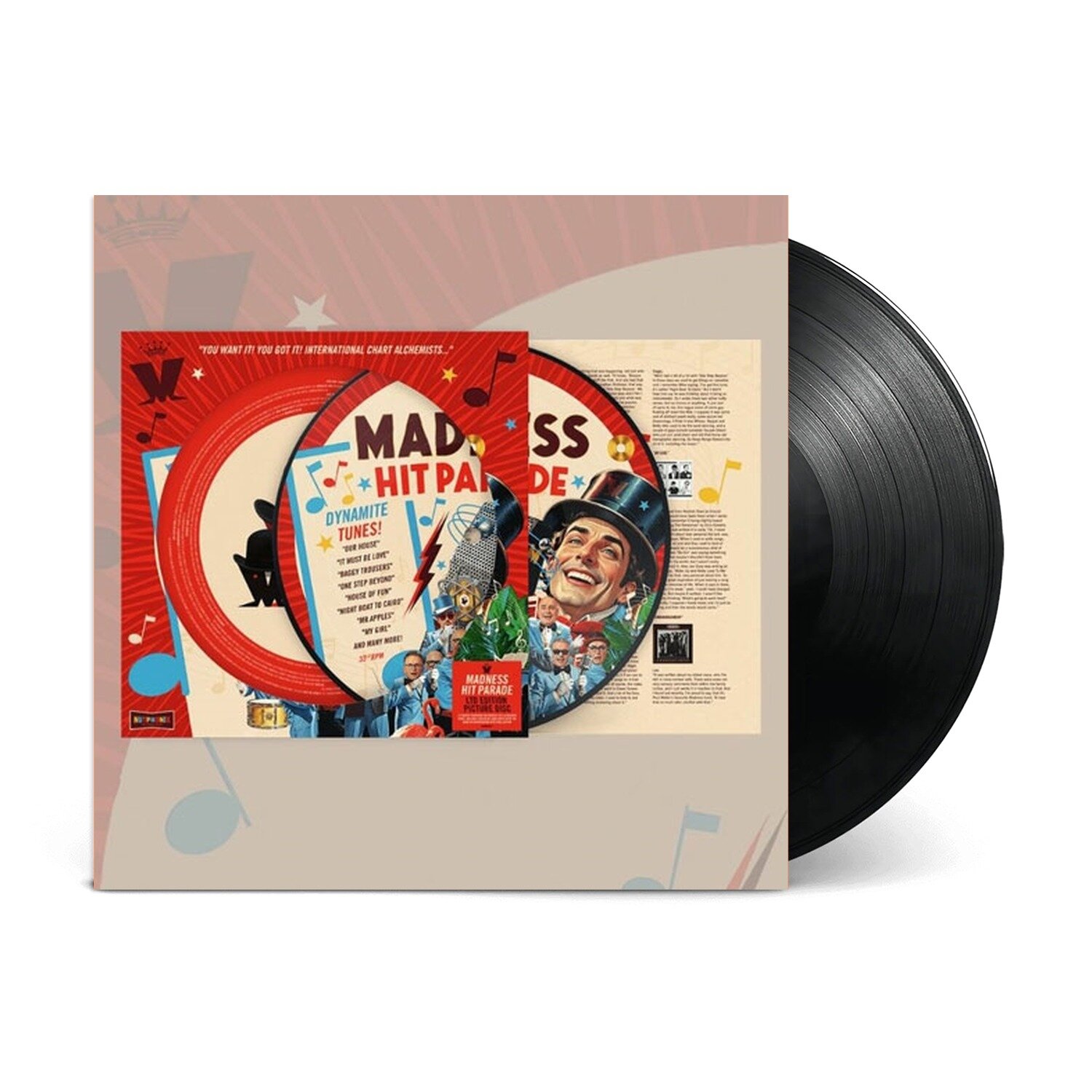 Виниловая пластинка Madness - Hit Parade, Vinyl, LP, Compilation, Picture Disc, Stereo