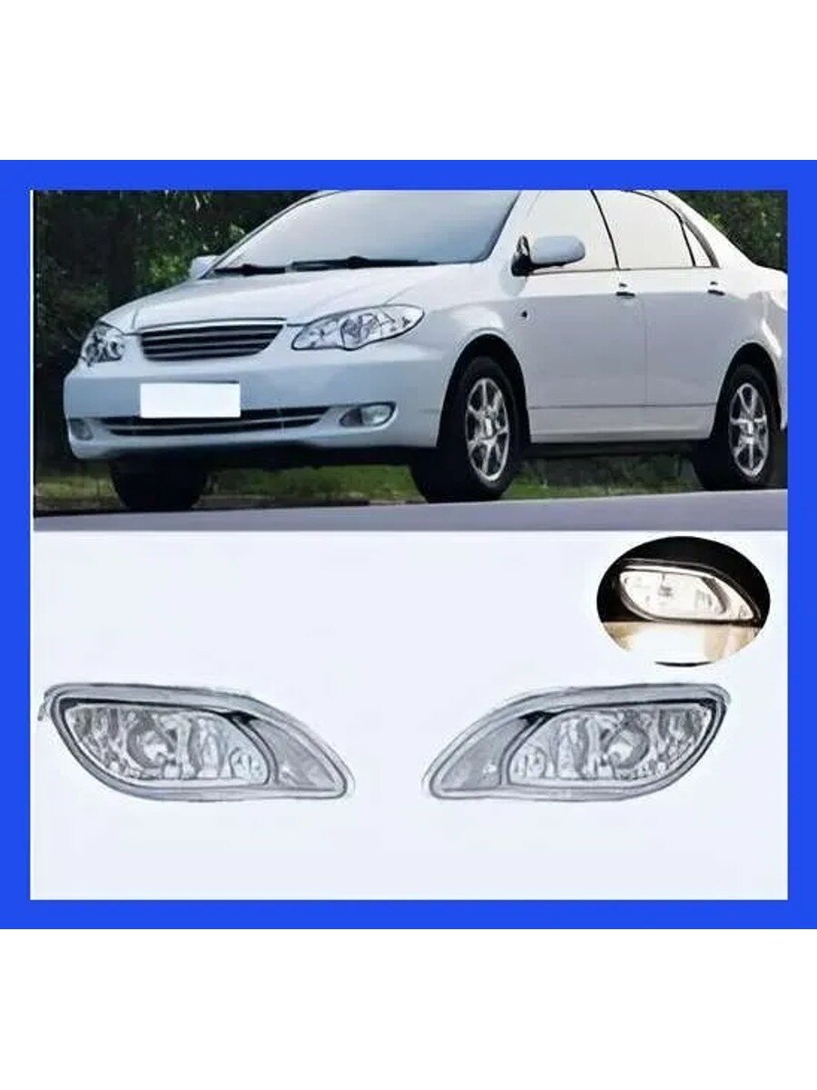 Фара автомобильная, Противотуманная фара, 2 шт, арт. F3 2005-2012