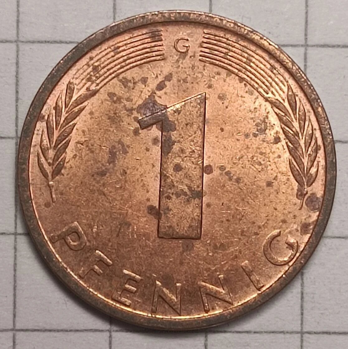 1 пфенниг 1972, Германия (ФРГ)