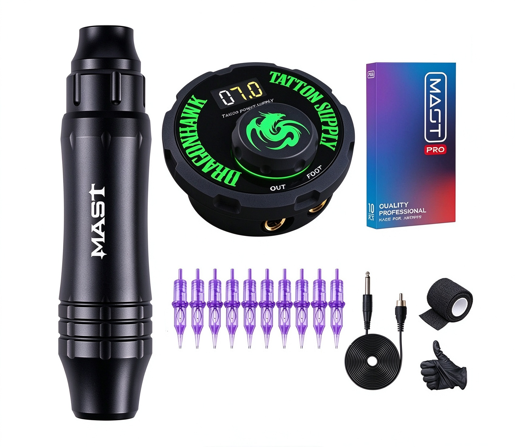 MAST P10 Ultra, эксцентрик 2,5 mm, аппарат для перманентного макияжа и татуажа