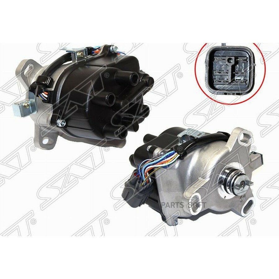 Трамблер (9 контактов) Honda Accord 97-03 / Civic 83-00 B16A, B16A2, B16A4, B16A5, B16A6, D14A3, D14A4, D14 от официального дистрибьютора, SAT, артикул ST30100P75A03