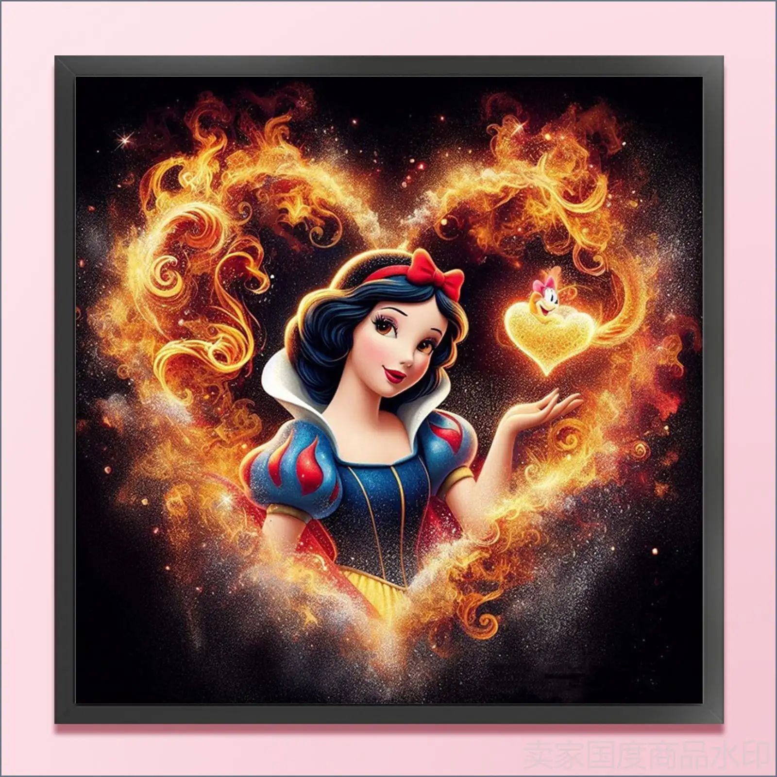 Крестиковый набор Snow White на хлопковой канве 14CT, 30 30 см