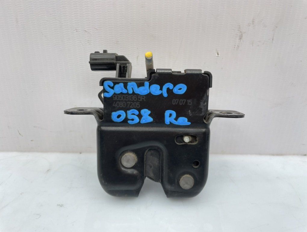 Замок двери багажника Renault Sandero 2015 905033229R B8MV K7MA812 (с пробегом)