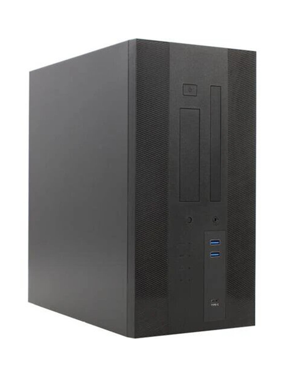 Корпус для компьютера Powerman EK303BK PM-450SFX (6154288) 450 Вт, Mini-Tower, черный