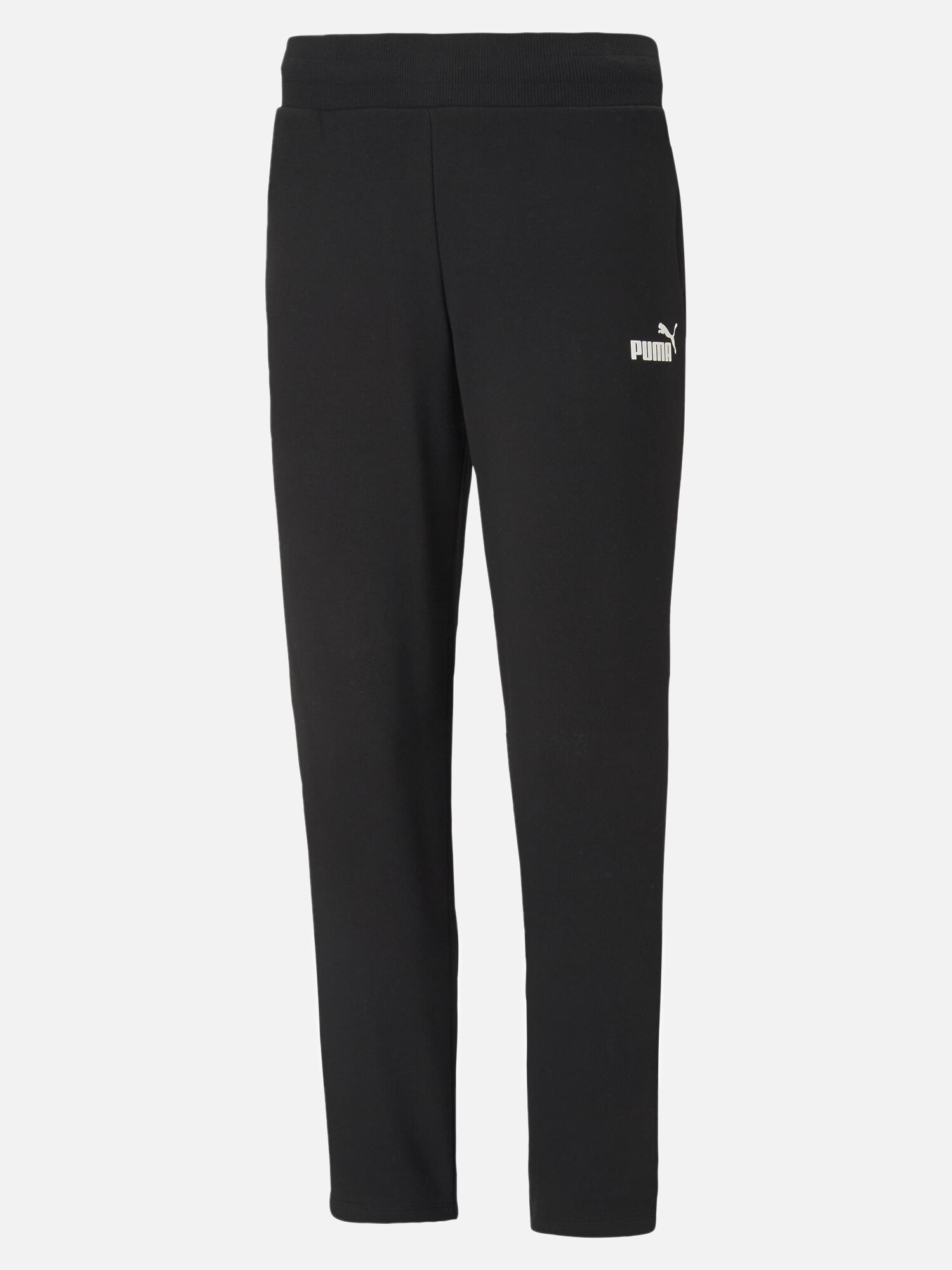 Брюки PUMA ESS Sweatpants, размер 44-46, черный, серебряный, белый — фото 1