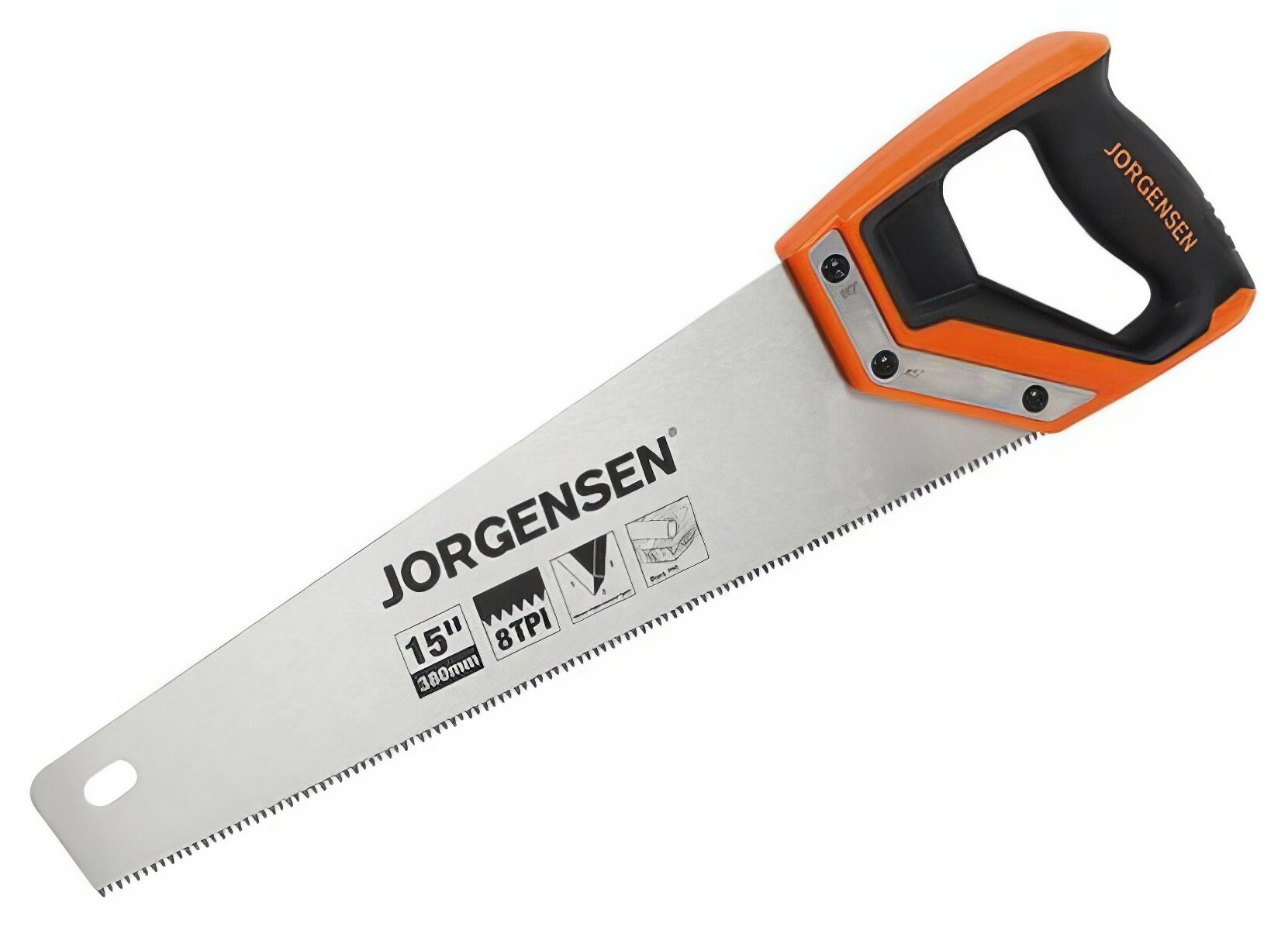 Ножовка по дереву PONY JORGENSEN 380мм средний зуб