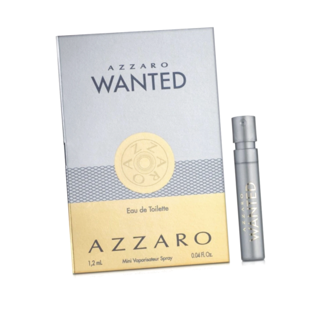 Сэмпл аромата Azzaro Wanted 1.2 / Туалетная вода Азаро Вантед миниатюра / Стойкий парфюм