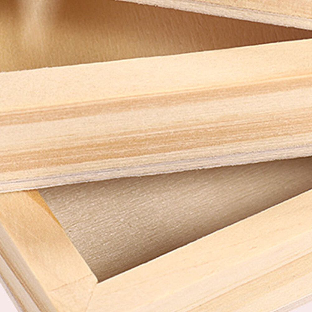 8 Шт Деревянные Подносы Для Хранения Пазлов Размер 12.00X12.00X1.50Cm