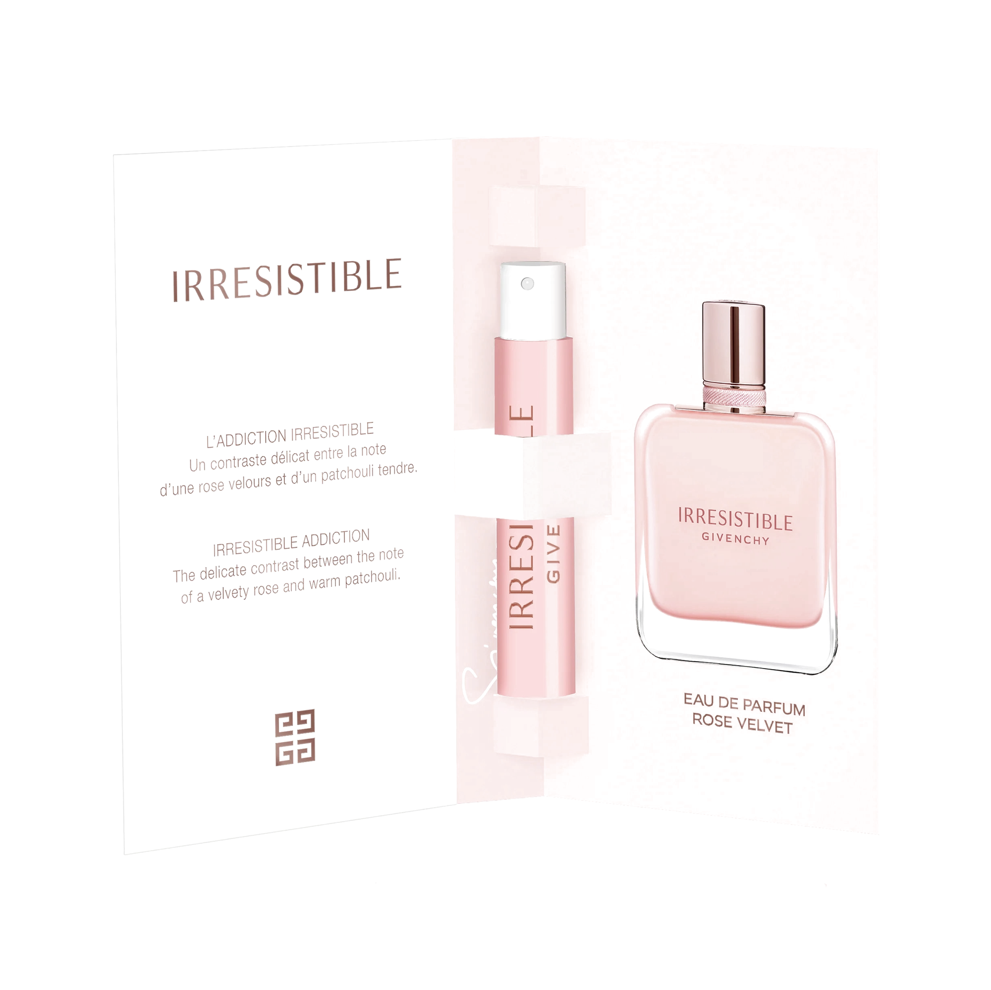 Парфюмерная вода Givenchy Irresistible Rose Velvet пробник 1 / Живанши Иррезистибл Роза Вельвет мини-формат