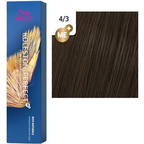 WELLA Koleston Perfect ME+ Крем-краска стойкая оттенок 4/3