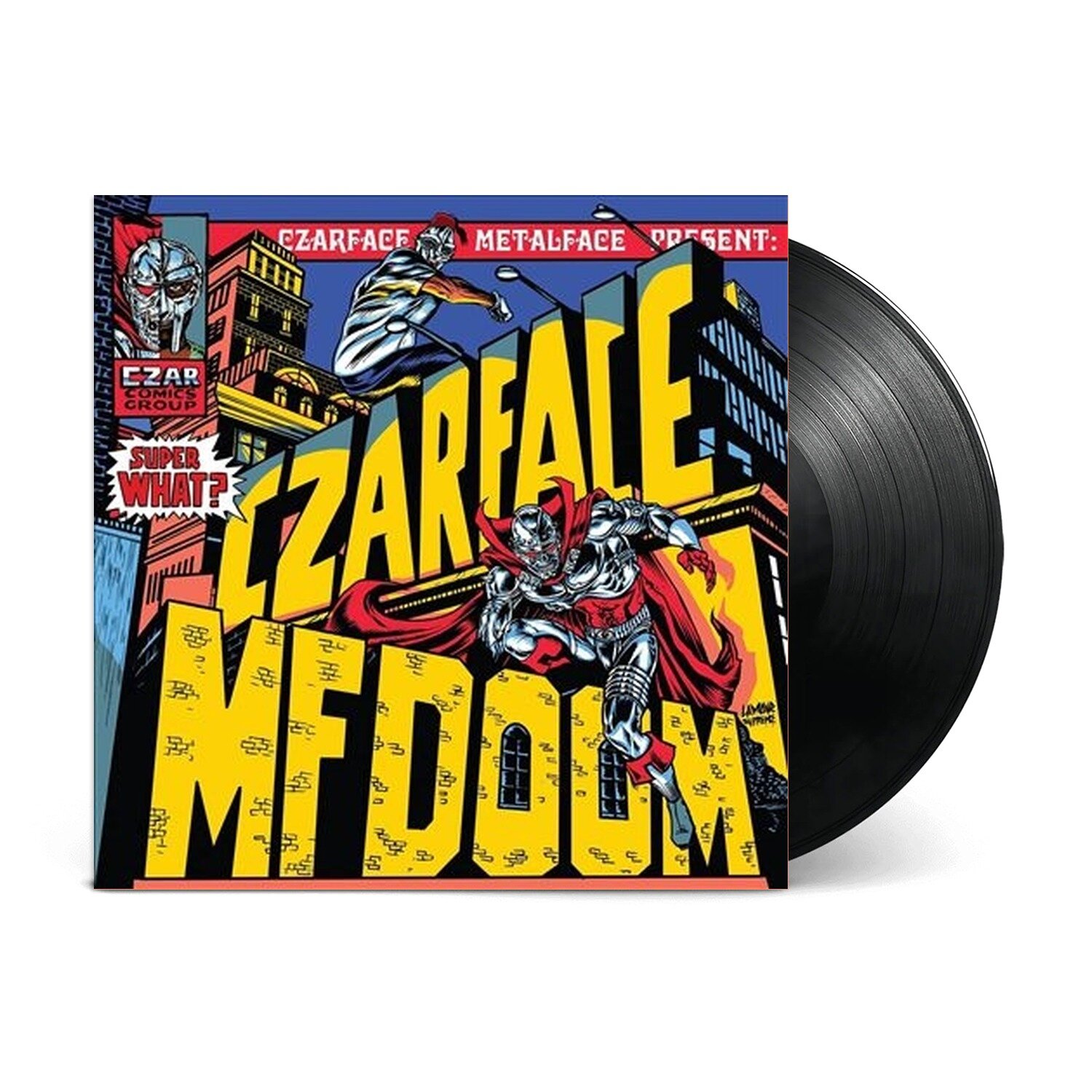 Виниловая пластинка Czarface, MF Doom - Super What, Vinyl, LP, Special Edition, Yellow, Comic Book
