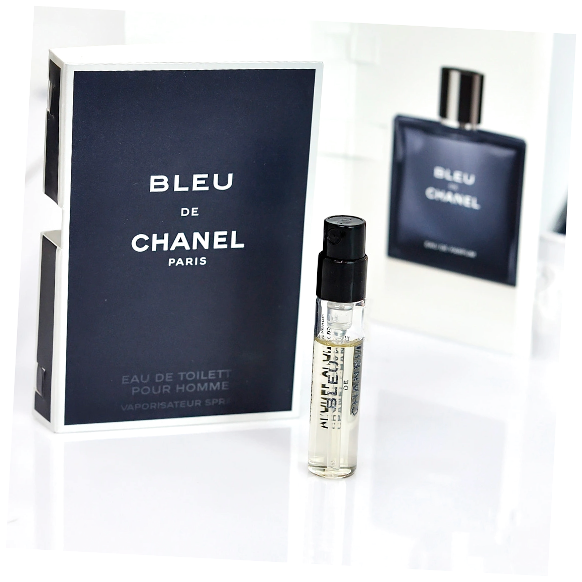 Туалетная вода Chanel Bleu De Chanel мини 2 / Сэмпл аромата Шанель Блю Де Шанель / Пробник оригинального парфюма