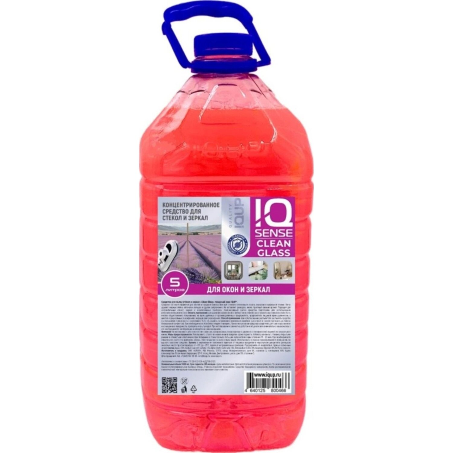IQUP Средство для мытья стёкол и зеркал IQUP Clean Glass 5 л