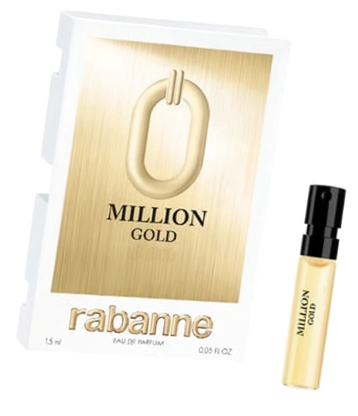 Парфюмерная вода Paco Rabanne Million Gold сэмпл 1.5 / Пако Рабан Миллион Голд мини-флакон