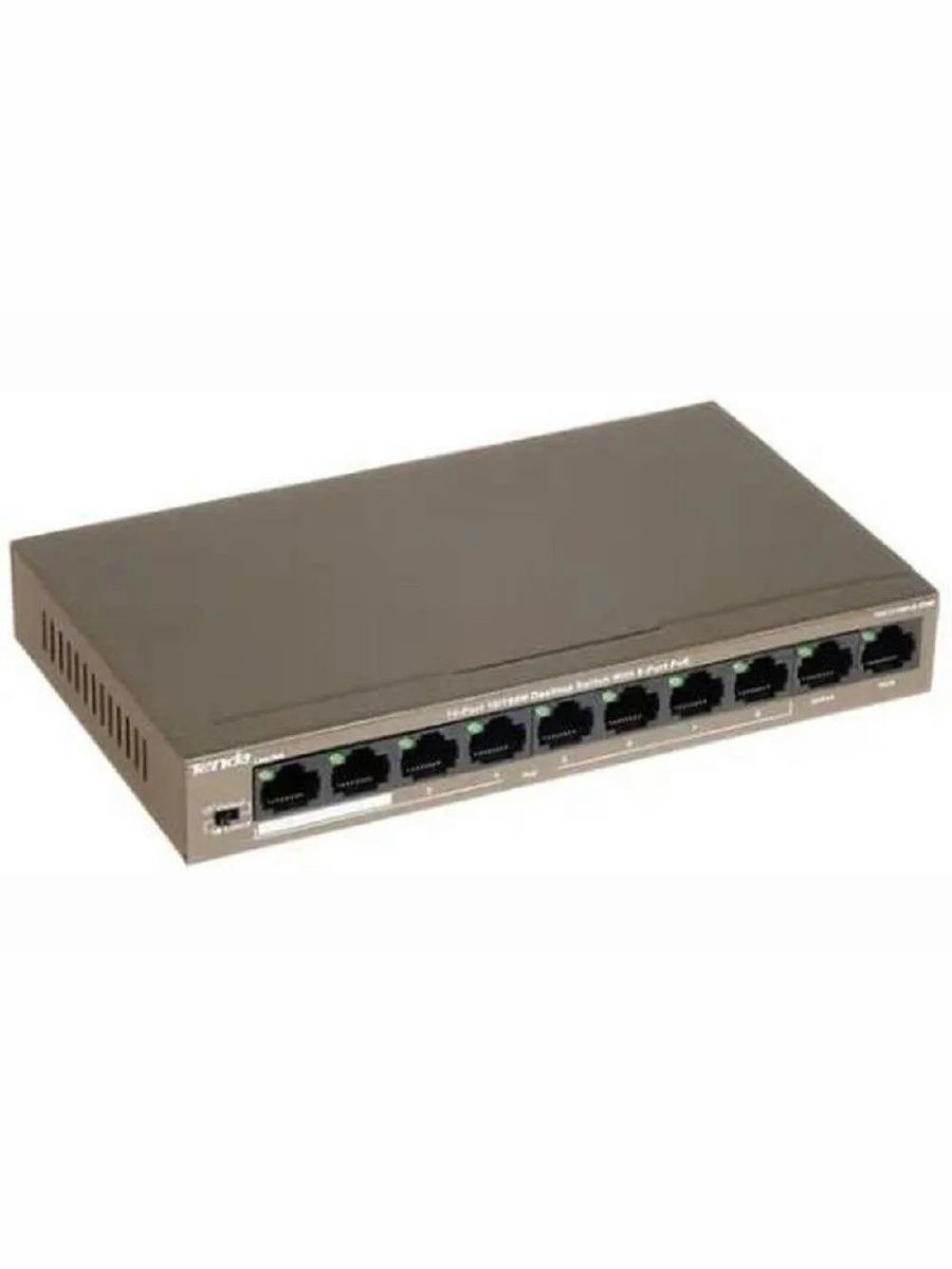 Коммутатор IP-COM F1110P-8-63W, неуправляемый