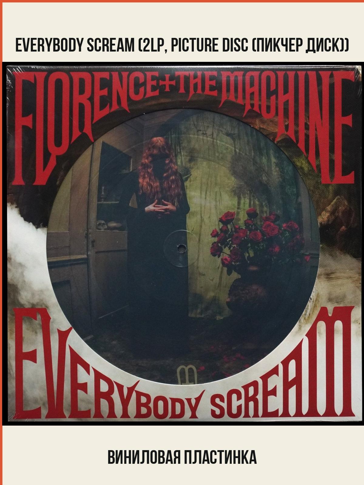 Виниловая пластинка Polydor Florence + The Machine – Everybody Scream (2LP, picture disc (пикчер диск))