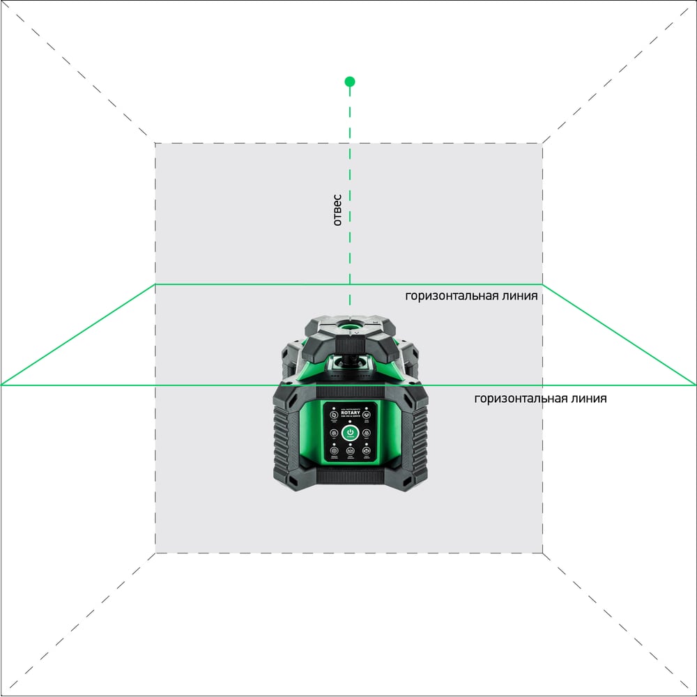 Профессиональный лазерный нивелир ADA ROTARY 500 HV-G SERVO А00579