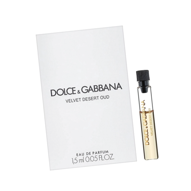 Яркий парфюм Dolce Gabbana Velvet Desert Oud сэмпл 1.5 / Парфюмерная вода Дольче Габбана Вельвет Десерт Уд пробник