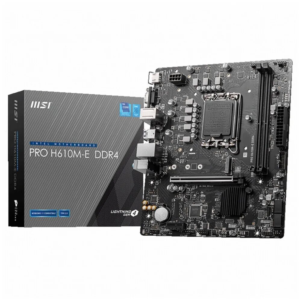 MSI LGA1700 Pro H610M-E DDR4