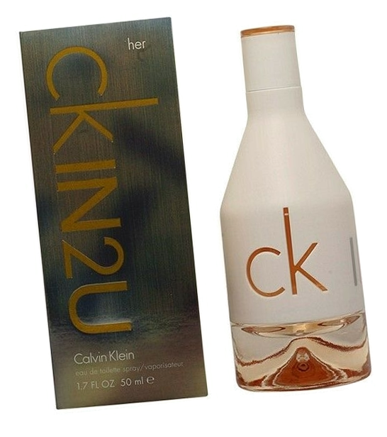Женский аромат Кельвин Кляйн Интую 50 мл - Calvin Klein Ck In2u Woman Her туалетная вода
