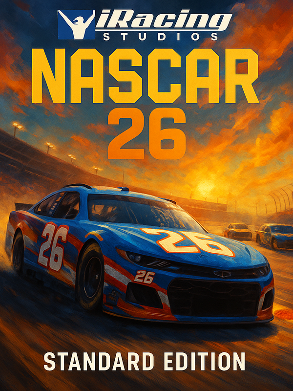 Steam iRacing Studios NASCAR 26 Standard Edition игра в электронном формате | для аккаунтов Гонконг | игра в подарок (Steam Gift)