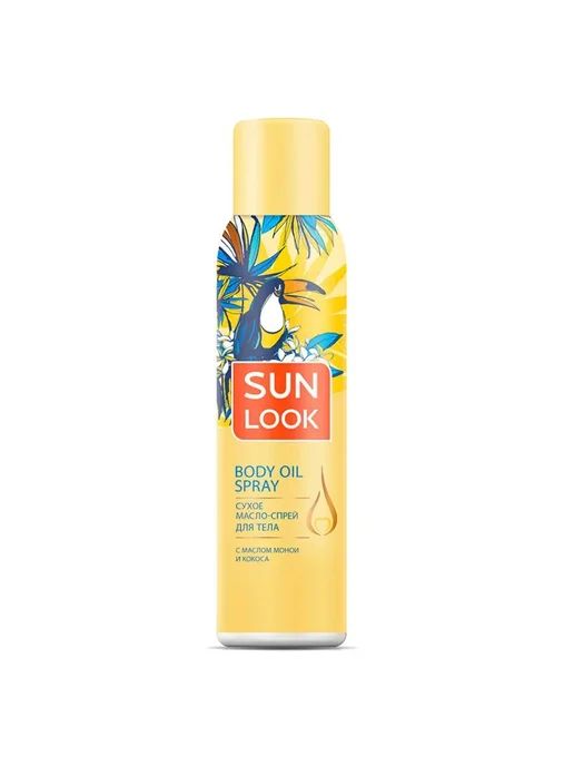Сухое масло Sun Look после загара для тела с монои и кокосом 150 мл