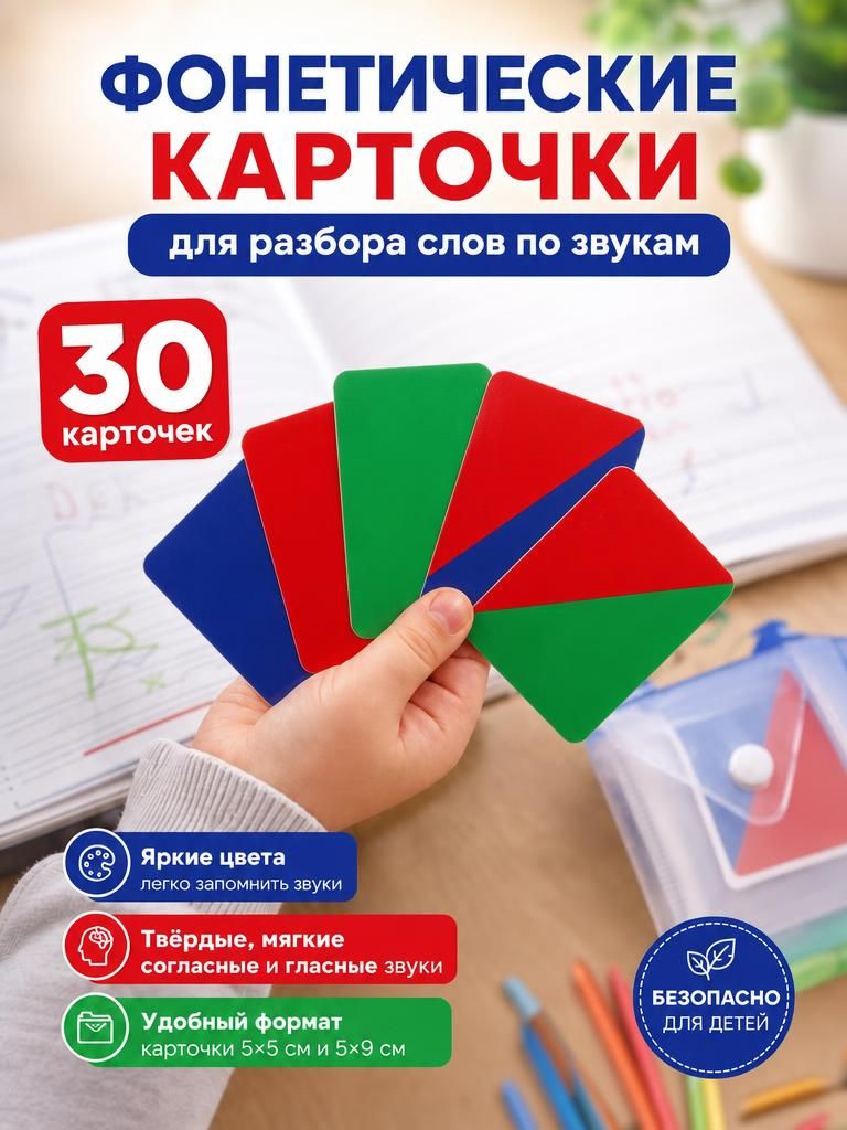 Комплект фонетических (звуковых) карточек